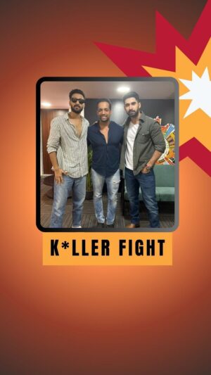 Salil Acharya Instagram - Violence sirf movies ke liye actually mein toh Pookies hai🤩
@raghavjuyal @itslakshya @salilacharya 
.
.
.
#new #raghavjuyal #lakshya #radiocity #radiocitymumbai #trending #viral #trendingreels #reelsinstagram