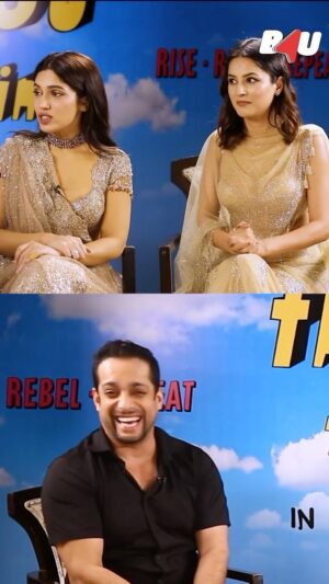 Salil Acharya Instagram - Still the most rhythmic 10 seconds ive ever heard .. @yashrajmukhate genius revisited and  the most unlikely reaction of @shehnaazgill 
#thankyouforcoming releases this week ..#shehnaazgill #bhumipednekar #bollywood #viral