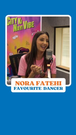 Salil Acharya Instagram - @norafatehi reveals her favourite dancer in India.. Any guesses..😎 

Catch her new song "Im Bossy" 😍 #imbossy 

#newsong #norafatehi #trendy #newmusic #latest #trendingreels #viralreels #radiocitymumbai
