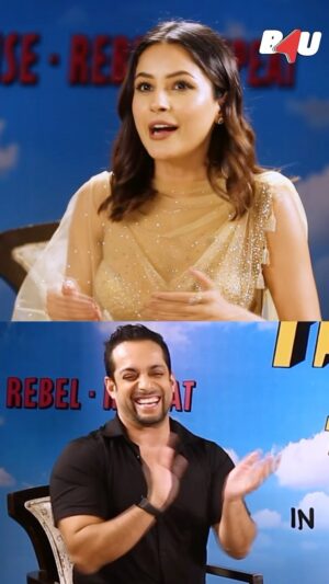 Salil Acharya Instagram - Point blank .. unfiltered , uncensored.. exactly how i like it and how she is @shehnaazgill full interview coming soon #thankyouforcoming #shehnazgill #host #salilacharya