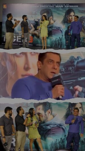 Salil Acharya Instagram - Was chaotic , madness but man @beingsalmankhan was as savage as can be … @therealemraan has never looked better and the cutest @katrinakaif thnkyou for the dance in the end … twas all you #tiger3 
#show #salmankhan
Shot and edited : @01dhanashrinagwekarphotography