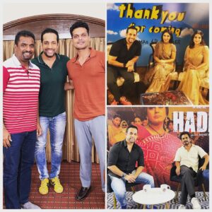 Salil Acharya Instagram - What a week its been childhood heroes and todays heroines 
@murali_800 @bhumipednekar @shehnaazgill @nawazuddin._siddiqui 
Talk about a packed lineup … #shehnazgill #muralidaran #nawazudinsiddiqui #talkshow #host