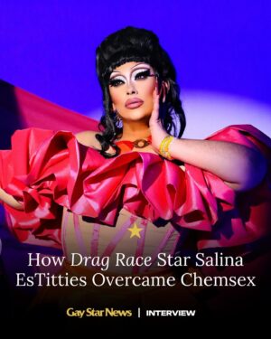 Salina EsTitties Instagram - Salina EsTitties has been sober for more than 11 years, but there was a time when she knew she had to get help. “It started with me recognising that there was a problem, but then wanting to change that problem,” she tells Gay Star News. “We struggle a lot in our community with sex and drugs, and it’s a big thing that’s not talked about.”

Chemsex is an increasingly prominent issue within the LGBTQ  community and beyond, but those struggling with it continue to face stigma and judgement. Here, #DragRace star @estitties discusses her journey to sobriety, some of the challenges she faced and the need to support each other through difficult times.

📝 @conorclark