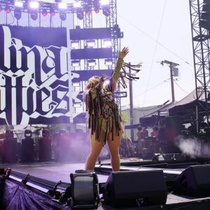 Salina EsTitties Instagram - This moment will forever be one of my proudest. 
Getting to perform my own original music in my hometown @wehopride after years of attending since i was 18 years old. I’ve been working on living in the moment, not being stressed and trusting that what i’m creating MEANS something. Getting to expiernce this with my best friends who have seen me since the beginning…when we were getting dressed in an alley to WALK the pride parade as little babies, and now sharing the same stage as Janelle Monae and Kylie! 
After this weekend I feel so #Proud of myself. Thank you to all my friends and lil nips who showed up for me for this moment. Ah 🥲 🌟 🎤 
Thank you @officiallyoutloud @jeffcons @meetjjla for this opportunity. 
Special Guest Bestie @tokesbadd 
Choreographed @msilas23 
Papi Dancers @msilas23 @aj_wtkns 
Dora’s @violetathequeen @mscakemoss @barbra.please 
Bootz @jaxphoenixx 
My assistants backstage @brittneysawyeer x @dflores_14 
My management @pegmgmt @maddiejac0bs 
My agents @warnertalentagency @richdrever 
My bts savior @dylan.d.thai 
For these photos @simplyyours.creativehr 
Hair styled by @callher6 
Outfit by @ricocavalli 
Styling consultings @sebastienhohl_ 
@chaddmcmillan for stoning my coat the night before
and allll my friends who came and have been there, i thank you!
#Pride #Outloud #LiveMusicFestival