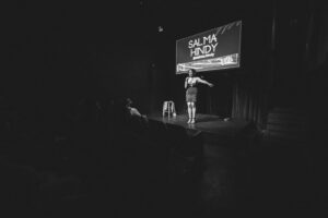 Salma Hindy Instagram - Thank you to everybody who came out to our FIRST EVER Not My Father’s Daughter on Saturday. The show was a great success. The next show will be: 🚨AUGUST 3rd @ 9pm🚨 (MARK YOUR CALENDARS). Brand new lineup will drop really soon 🔥🔥

All photos taken by the legendary @justoffthesix who shot my show in Edinburgh last summer and now in LA🥹