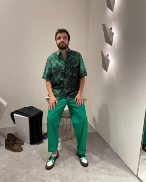 Salvador Martinha Instagram - Verde fica sempre bem.
