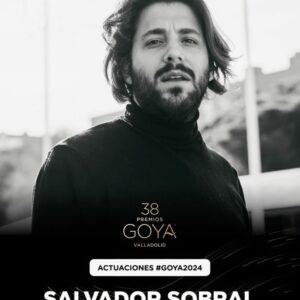 Salvador Sobral Instagram - El año empezó hace nada y ya tuve una noticia que me va a llenar hasta diciembre :

Voy a cantar en los GOYA!!!!!

Hasta que no esté allí no me lo creeré del todo. Pero va a suceder ….

Tengo un amor por el cine muy parecido al que tengo por la música y el fútbol. Siempre he seguido todo lo que se hace en España y los Goya no son excepción . 

Gracias a la Academia por llamar a un cantante portugués para ser parte de esta ceremonia de prestigio :) #goya2024 

@academiadecine