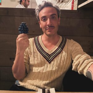 Salvatore Antonio Instagram - Today is my birthday. It was a weird one. Still, I’m here, and grateful to be. In Sicilian folklore the pine cone sculpture I’m holding symbolizes constant renewal, growth, good health and prosperity— all my wishes for this new year of life. Much love, y’all.