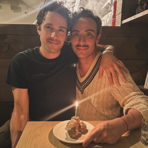 Salvatore Antonio Instagram - Today is my birthday. It was a weird one. Still, I’m here, and grateful to be. In Sicilian folklore the pine cone sculpture I’m holding symbolizes constant renewal, growth, good health and prosperity— all my wishes for this new year of life. Much love, y’all.