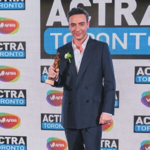 Salvatore Antonio Instagram - I won my first award yesterday! What a thrill. To be awarded Outstanding Performance (Male) at the ACTRA Awards. An award given by my peers. Nominated in the company of actors who I admire and have called friends for decades: @daniel.kash.3 @thisisscottmccord BillyMacLellan, and Michael Riley—— Congratulations to each of you 👏🏼 and to all the other nominees and award recipients. I got to thank everyone in my speech, but once more my gratitude to @pbrancs @amartinon @iancarpenter99 @_adammacdonald @chocolateyshell  @melaniequiggmakeup @rae_galutira @alexandraangermufx @monica__pavez @darling.darling.79 @scott_mcclellan @paigehaightsyou @cjennings31 @chris__jacot @vivdg @shaunmbenson @sabrinagrdevich @sadie_snow @eric_mccormack @thom_allison @joannevannicola  @gabrieldarku @lisaberrylive and every other actor I played with or who was a part of this cast. I share this with all of you 🙏🏼♥️ #actraawards @slashertvofficial @shaftesburytv
.
Photos courtesy of @georgepimentel1