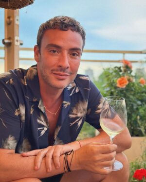Salvatore Antonio Instagram - Summer Salvo, expertly 📸 by @roccocine (featuring his prized roses, of course 👏🏼)