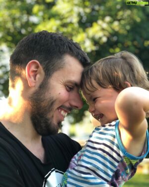 Sam Breton Instagram - Tendre moment, filleule parrain ❤️