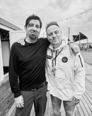 Sam Carter Instagram - @jeraonair was a blast! 

Off to Warsaw now to support the legends @metallica 🇵🇱🤘

@edmasonphoto
