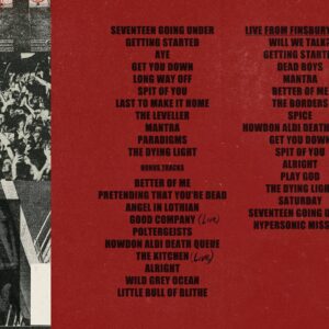 Sam Fender Instagram - Wild Grey Ocean with you tomorrow 🌊 this new track features on the Seventeen Going Under live deluxe CD (out 9th Dec) – swipe for full tracklisting x