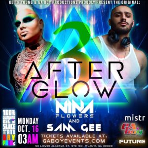 Sam Gee Instagram - ATLANTA 🍑
See you in just a few short weeks for one of my favourite events of the year, Pride! 🏳️‍🌈
This is an event you won’t want to miss 
@gaboyevents 🔥