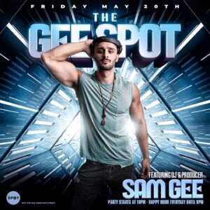 Sam Gee Instagram - NYC 
Catch me this Friday for another edition of 
The GEESpot at @thespotbarnyc ! 🔥🎯
See you in a few days 💃🏽