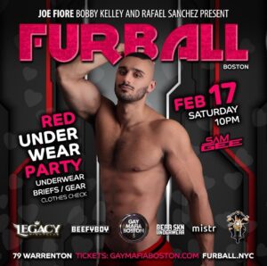 Sam Gee Instagram - BOSTON 
See you in a few weeks for @furballnyc at @legacybos 🔥
Tickets @ GayMafiaBoston.com