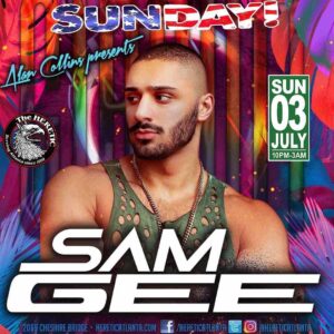 Sam Gee Instagram - ATLANTA 🍑
See you this Sunday at the @hereticatlanta for 4th of July weekend 🔥
