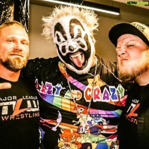 Sam Johnston Instagram - JUGGALO.

13 year old me, would be ecstatic.

Mid 30 year old me wants to bash this clowns brains in.

TONIGHT, LIVE and FREE on YouTUBE… I win #MLW Battle Riot!