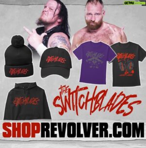 Sam Johnston Instagram - [MERCH DROP]

For the first time EVER online!

“The Switchblades” Merch!

- Beanies
- Hats
- Hoodies
- Shirts
- & more!

ShopRevolver.com