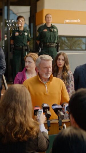 Sam Neill Instagram - Is Stan Delaney living a nightmare or a daydream? 🤔

#ApplesNeverFall premieres this Thursday Mar 14 on Peacock.