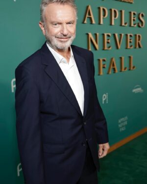 Sam Neill Instagram - PREMIERE ! Great night , all Delaneys present and correct , apart from our own @alisonbrie . Sorely missed . 
#annettebening @misterjakelacy @essierandles @conormerriganturner - love you all . 
Herewith random shots (swipe left for more ) ; Thanks particularly to @peacock @nbcuniversal @melaniemarnich @dankaplow #gregjacobs #cabrinaquesada #davidheyman #lianemoriarty @chrissweeney @shadforthandco . It was great to catch up with all the gang . Make sure you watch all of them in #ApplesNeverFall starting 14 March . They will break your heart . 
@binge @foxtel @tvnz.official @peacock