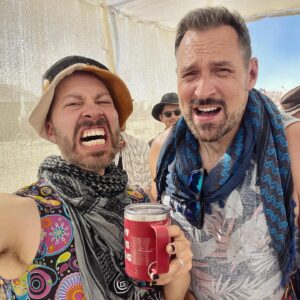 Sam Riegel Instagram - Happy bday to the fella I see more than just about anyone else in my life.