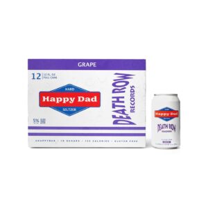 Sam Shahidi Instagram - @happydad x @deathrowrecords new Grape flavor is exploding 📈 

thank you uncle @snoopdogg @killadillacanam for believing in the Happy Dad Team
