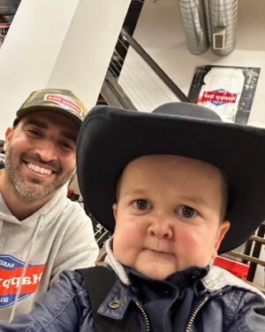 Sam Shahidi Instagram - Office visit by cowboy @hasbulla.hushetskiy