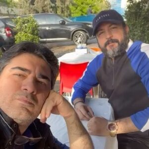 Saman Ehteshami Instagram - ما سخت مشغول تمرین هستیم😋 ‌ @emran_forouzesh @samanehteshamiacademy