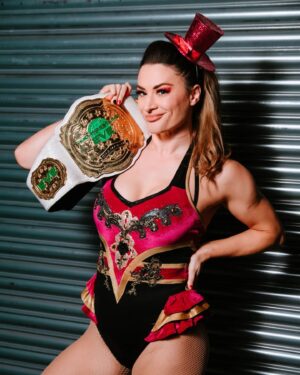 Samantha Allen Instagram - #TitleTuesday 🏆
@everiotgrrrlsofwrestling Champion 60 days
📸 @theheaddrop