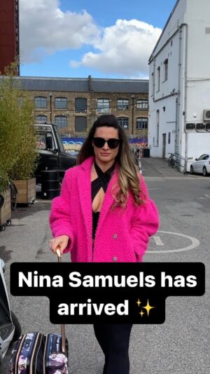 Samantha Allen Instagram - Nina Samuels - the number one contender to the Hustle championship has arrived at the Colour Factory! #HUSTLE