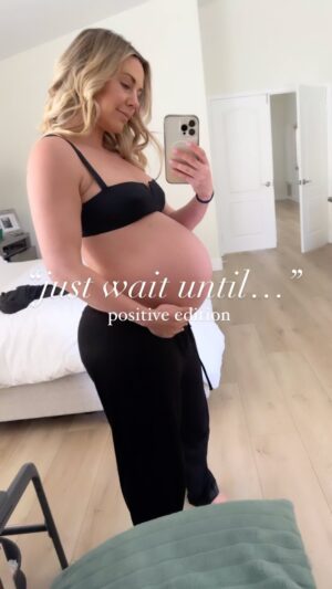 Samantha Cope Instagram - For me pregnancy was filled with everyone sharing their negative “just wait until…….” lists. We should talk more how awesome becoming a mom is. 🕊️🙏🏼💗 What’s on your list? 

#newmom #babygirl #babystuff #postpartum #babybump