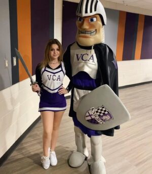 Samara Lee Instagram - it’s been a #cheer kinda week , here’s to a #1 season! #goknights