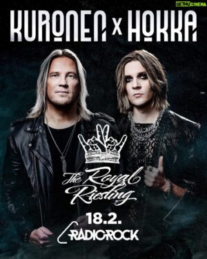 Sami Kuronen Instagram - Yhteinen viini ja radioshow 🔥🔥🔥
Yhdistämme @joelhokka kanssa voimamme kahden yhteisen intohimokohteemme tiimoilta. Helmikuussa Alkon tilausvalikoimaan saapuu The Royal Riesling -valkoviini ja Radio Rockille kaksi vuosikymmentä yhteen niputtava radio-ohjelma Kasari vs. Nollari.  

KURONEN X HOKKA - The Royal Riesling 
 Tyylikäs, rockasennetta tihkuva The Royal Riesling tulee Saksasta suositulta Moselin alueelta. Se on kuiva, keskihapokas, yrttinen, mineraalinen ja viheromenainen valkoviini. Viini sopii täydellisesti pikkusuolaisten alkupalojen, pastojen, sushin, kala- ja äyriäisherkkujen sekä rockmusiikin kavereiksi.

KASARI vs. NOLLARI
 Rockmusiikin erikoisohjelmassa fiilistellään kahden eri aikakauden mestariteoksia. 
Oma musiikillinen heräämiseni tapahtui kultaisella 1980-luvulla ja kyseisen vuosikymmenen rock on mun mielestä edelleen maailman parasta musaa. Joel taas tuntee tämän vuosituhannen rymistelyt ja on paras mahdollinen matkaopas itselleni suht vieraaseen genreen.
Parhaat ideat syntyvät usein viinilasin äärellä. Kun maistelimme tulevaa viiniämme ensimmäistä kertaa, fiilistelimme tutulla aiheella, rakkaimmilla rockin vuosikymmenillä. Ajatus yhteisestä radio-ohjelmasta syntyi ennen kuin lasit ehtivät tyhjäksi!  Kasari vs. Nollari Radio Rockilla sunnuntaisin klo 18-20 18.2.2024 alkaen.
Uusinnat ke klo 20-22 
The Royal Riesling Alkon tilausvalikoimassa helmikuun lopulla TBA
@radiorocksuomi #theroyalriesling #radiorock #joelhokka