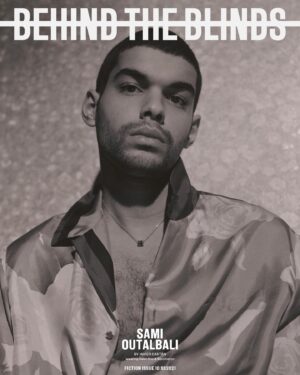 Sami Outalbali Instagram - Cover for @behindtheblinds shot by @javiercastan styled by @jonathan_huguet wearing @maisonvalentino and @boucheron jewelry, thanks again for this shoot, this day, this trust🪐