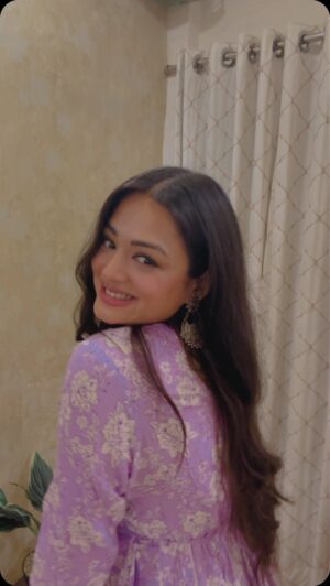 Samiksha Jaiswal Instagram - Because i am in love with this song! Just goofing around! 🤭😋♥️🥰