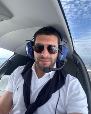 Samir Benzema Instagram - On Flight ✈️ 

#flight #plane #sky 😎 @visionnaires_lyon