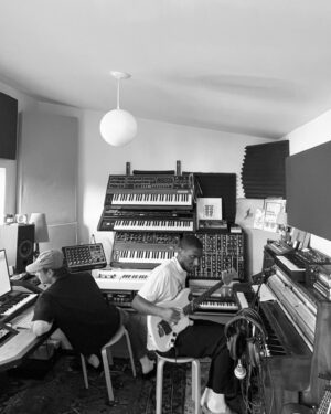 Samm Henshaw Instagram - Here’s a photo from the day we worked on troubled ones. Lemme know how you’re liking the song so far.