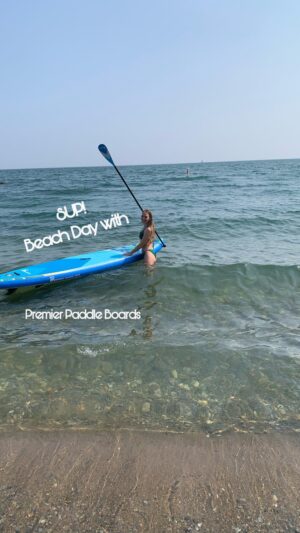 Sammi Barber Instagram - S.U.P!  Would you try it?
Beach day with @premierpaddleboards at 📍@toronto_beaches 🌊 #paddleboard #gifted *AD

Clearly we are 100% here for paddle boarding! 🏄‍♀️
SammiBarber25 for 25$ off! Bundle with the summer promo for $75 off! Or dm me “Boardlink” for link! 

#heartsofcanada #canada #todotoronto #bestoftoronto #torontobeach #torontobeaches #sup #paddleliving