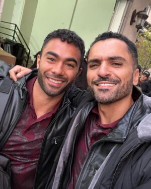 Sammy Sheik Instagram - Tune in!! Me and my stunty @brennanmejia will be giving this bad-ass team the runaround!! 🥷🏼📺🥷🏼 Feb. 24th on CBS @ 8pm PST. @swatcbs