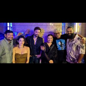 Samvedna Suwalka Instagram - @primevideoin this was fun! 💙🤎💙

#sanjayrautray