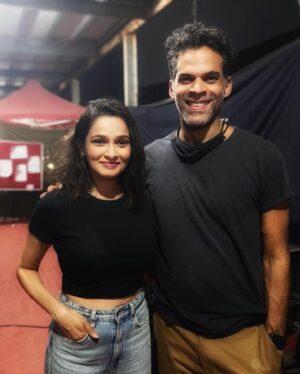 Samvedna Suwalka Instagram - 1 year of Jubilee!! 

I spent 3 days on the set of Jubilee and within those 3 days I experienced one of the worst days and also one of the best days of my acting career! Let me explain. 
13/12/2021 - got a call to audition for a @motwayne show. I was thrilled! 
Catch - audition the same day and shoot from 15/12/2021 
Reason - The prosecutor’s character was written and cast as male. The director chose to make the character female during the shoot to pay tribute to Nargis’s character in ‘Awaara’, which was one of the earliest instances of a female lawyer being shown in Hindi cinema. 
I auditioned.
14/12/2021 - At 4 pm I get a call. I got the part. Call time next day morning 7 am at  Naigaon.
Catch - had a prior commitment that I couldn’t get out of that evening. Spent the entire evening anxious. Returned home at 2 am.
Opened the pages sent to me… realised there were more scenes than I auditioned for! 
Tried to learn my lines and catch some sleep.
Couldn’t do either.. 
15/12/2021 - reached set. Met the director. I had been briefed but 
I didn’t have much context cos I hadn’t read the whole script. I was nervous, exhausted, anxious and I fumbled. 
There were other stars/actors, extras and of course Vikramaditya Motwane. 
They got their shots but I was unhappy. What I was feeling can be best described as ‘ye dharti phat jaaye aur mujhe nigal jaaye!’ 
I apologised to the director. To my surprise he apologised to me that he cast me at the last moment and threw me in the deep end. Woahhh 🙈🙈
One of the worst days of my acting career. 
That night I stayed back in Naigaon on my own in a nearby hotel and chose to not waste time going back and forth from Andheri. I got the time to prepare and rest. 
16/12/2021 - I reached the set prepared. Rested. Confident. Knew what I was doing and I was in control. I had some brilliant co actors and the give and take was amazing! 
I started enjoying so much that by the time I was interrogating @aparshakti_khurana I was in a trance. 
When the director called cut. The extras clapped! 
By the third day, I had received 2 rounds of applause and director came and patted me on my back! 
One of the best days of my acting  career! 👻❤️