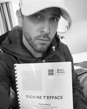 Samy Gharbi Instagram - Let’s Go for 3 months… New Project 🎬🎥🎞️
#RNTE #jeromecornuau #shinefiction @banijayfrance @tf1 @dominique_farrugia @anne_didier @alexgoussu