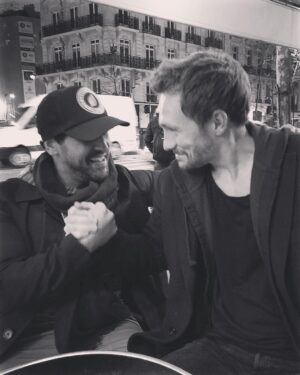 Samy Gharbi Instagram - With my Buddy... @robyschinasi 
Funny... Funny How ?! Ahah 
#partner #friend #chill #paris #actor #project #cinema #film