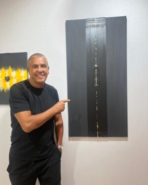 Samy Naceri Instagram - Et hop à la maison j’ai craqué 😍 @cboc_art