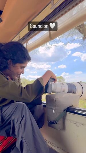 Samyukta Hornad Instagram - We found each other… finally! 🥹🫠😘

My heart is soaring… this moment fulfilled my long longgg loonnng time dream to see a lion in the wild… and then he looked right into my eyessss and yawned :) Phew! 

Thank you so much @varun.aditya for all the lessons on photography, you are the bestest 🌸 

Found my man #364894629472

#wildlife #love #wildlifephotography #nature #lion @sonyalphain
