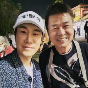 San E Instagram - 여전히 발랄한 민이, 그리고 선우재덕 선배님(영광🙏)