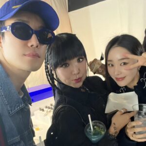 San E Instagram - 간만에 패션 런칭파티. 반가운 사람들♡ 
#chowoo