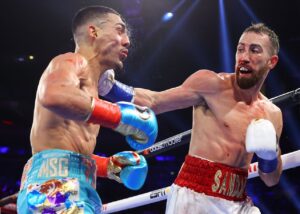 Sandor Martin Instagram - ¡Tuvieron que robarnos porque no pudieron con nosotros en el Madison Square Garden de Nueva York! 🇪🇸🥊

Nos dieron tres semanas y aceptamos el reto. Con la nariz rota desde el primer round, derribamos en dos ocasiones al local (solo contaron una) y dimos la talla. Tengo muchas cosas por decir, pero será otro día. 

Ha sido emocionante ilusionar a todo un país. Gracias, gracias y gracias a TODOS por vuestro apoyo. 

¡Que nadie dude! Un día voy a ser campeón mundial. 🚀🥊